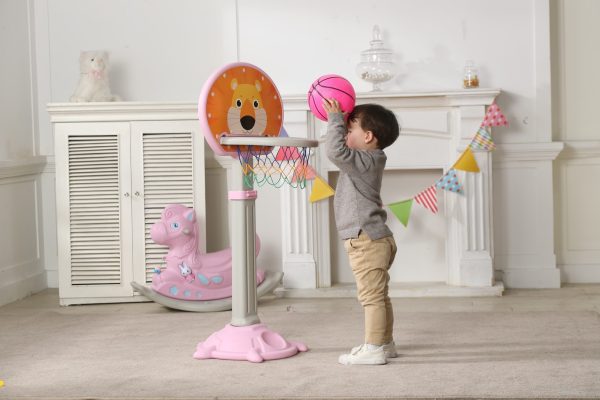 Tablero de baloncesto modelo leon infantil - Imagen 2