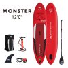 Paddle Inflable Surf Monster Aquamarina - Imagen 4