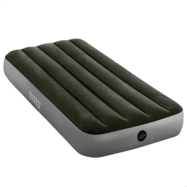 Colchón Inflable 1 plaza Intex-Inflador de pie