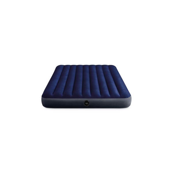 Colchón Inflable Camping 152x203x25cm Intex-Almohada-Inflador - Imagen 5