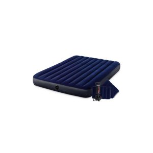 Colchón Inflable Camping 152x203x25cm Intex-Almohada-Inflador