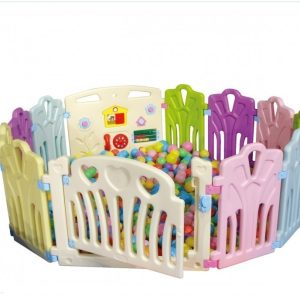 Corral Armable con Panel Didáctico