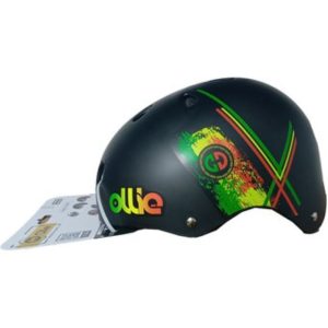Casco Ollie con Luz posterior y diseño bicicleta patines