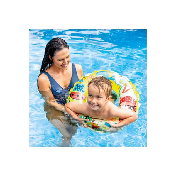 Flotador inflable de aro 61 cm - Imagen 4