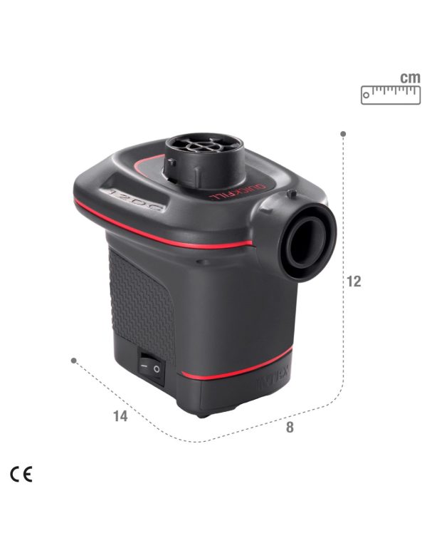 Inflador Eléctrico para Auto (12V) Intex - Imagen 4