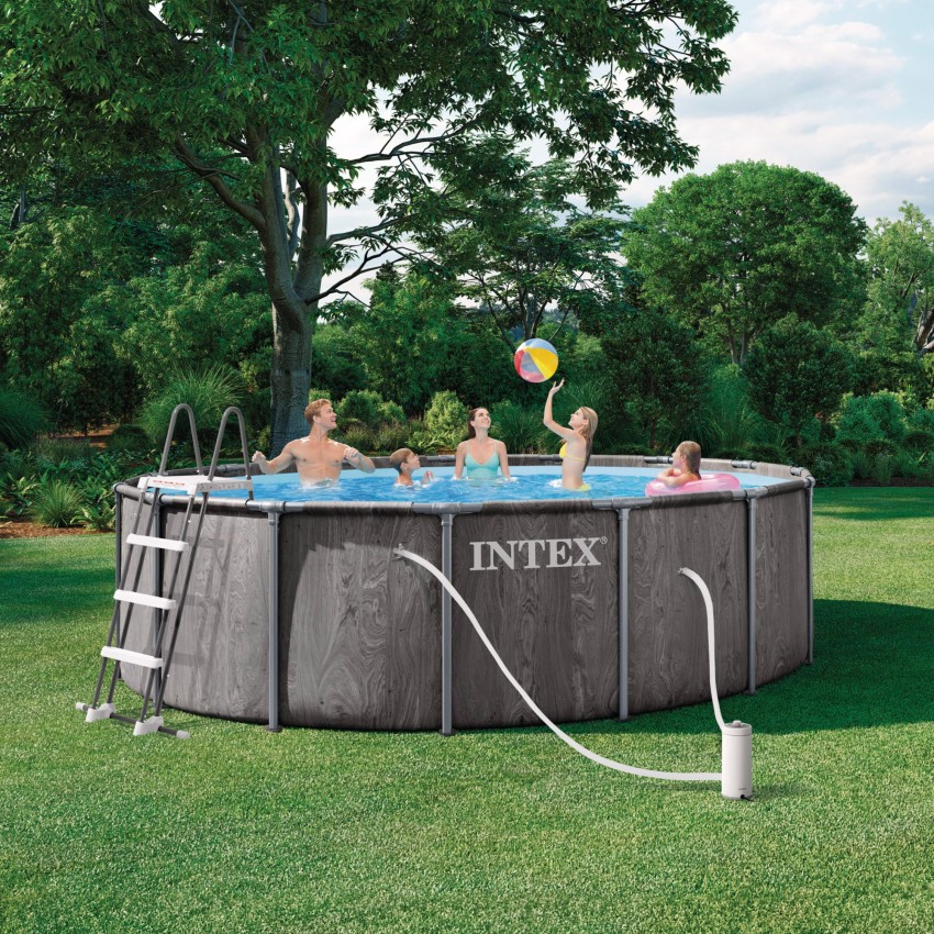 Piscina Estructural Prism Frame 457x122cm Intex - Imagen 2