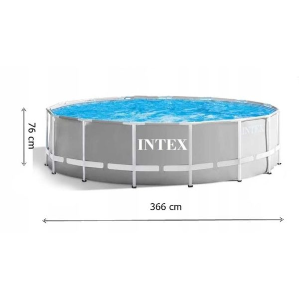 Piscina Armable con Filtro 366x76cm Intex - Imagen 6