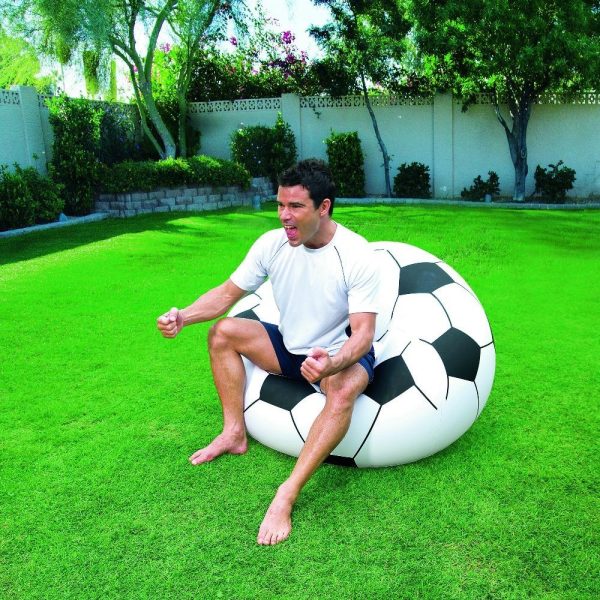 Sillo inflable para niños de balon de futbol Bestway - Imagen 5