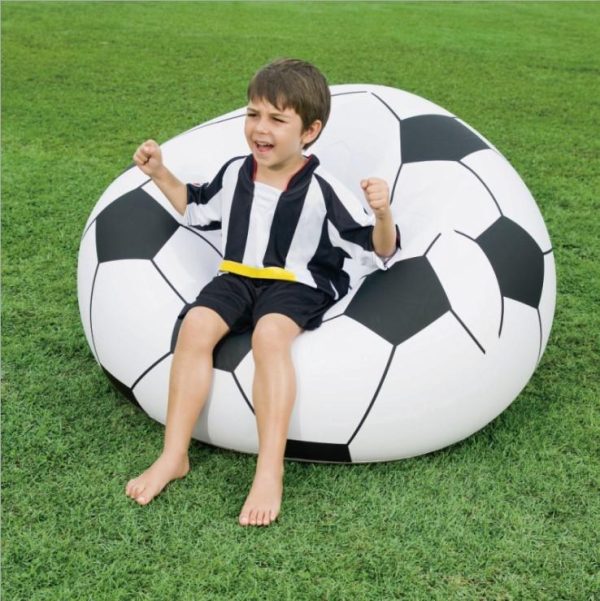 Sillo inflable para niños de balon de futbol Bestway - Imagen 3