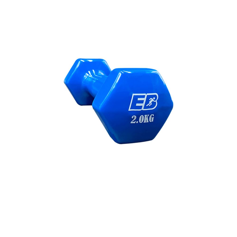 Par de pesas, Mancuernas Plastificado de 2kg