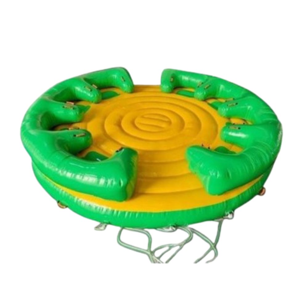 Torbellino Inflable para 8 Personas color Rojo y Verde - Gravital