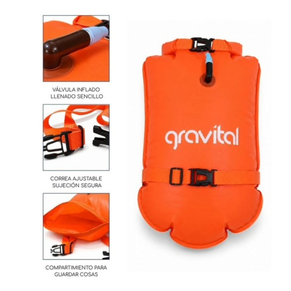 Boya Inflable Natación - Imagen 6