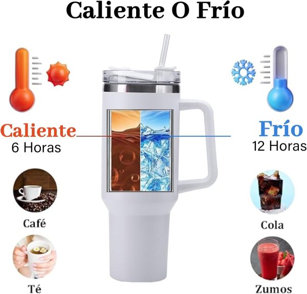 Vaso Térmico de Acero Inoxidable 40 oz - Imagen 7