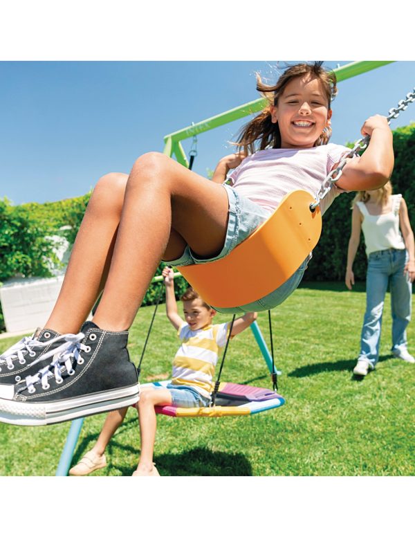 Set Columpio de 2 Accesorios Intex Two Feature Swing Set Verde Azul - Imagen 3