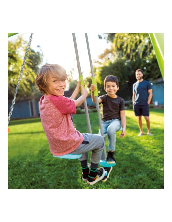Set Columpio de 2 Accesorios Intex Two Feature Swing Set Verde Azul - Imagen 5