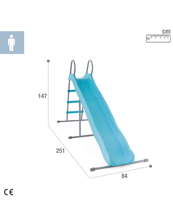Tobogán infantil con 3 escalones Intex - Imagen 4