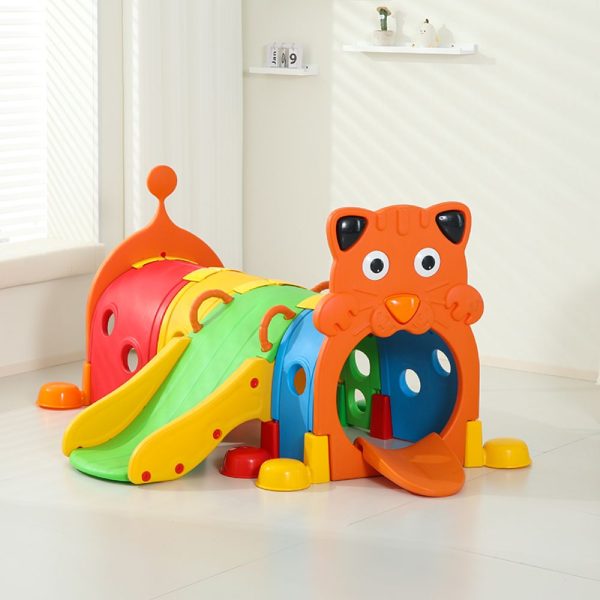 Túnel Gato con Resbaladera Everbest - Imagen 2