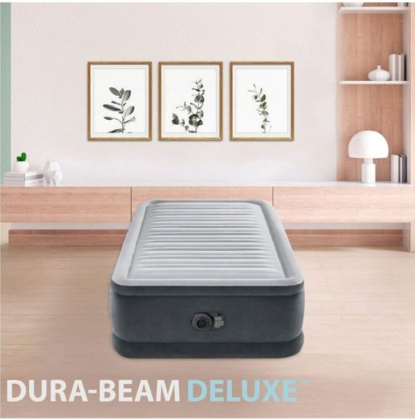 Colchón Inflable Eléctrico de 1 Plaza Intex - Altura 46cm - Imagen 2