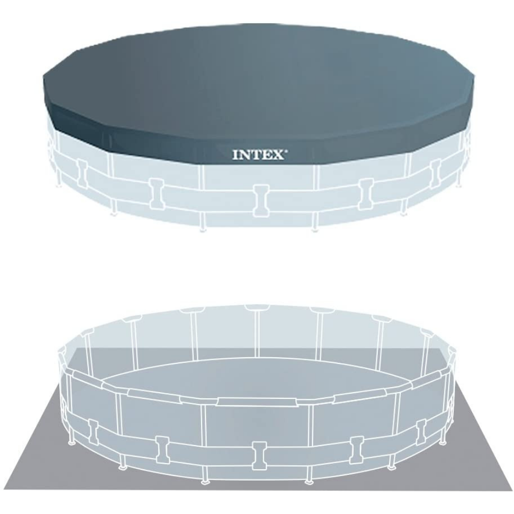 Piscina Estructural Intex Greywood Prism Frame 549x122cm - Imagen 7
