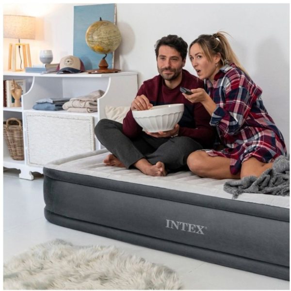 Colchón Inflable Eléctrico de 1 Plaza Intex - Altura 46cm - Imagen 6