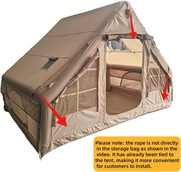 Carpa Inflable Oxford Para Camping 300x210cm - Imagen 2