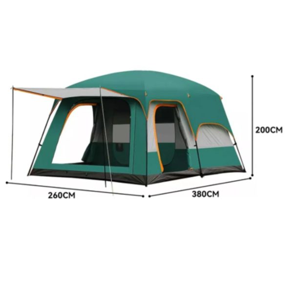 Carpa Camping Familiar 5-8 Personas Everbest - Imagen 7