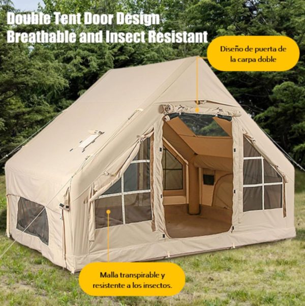 Carpa Inflable Oxford Para Camping 300x210cm - Imagen 3