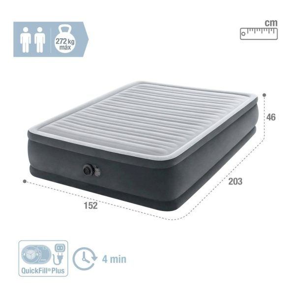 Colchón Inflable Eléctrico Queen Intex – Altura 46cm - Imagen 4