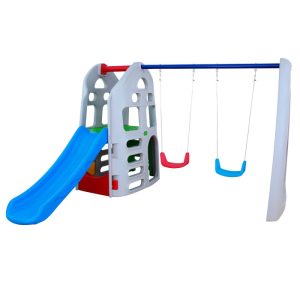 Columpio-resbaladera para niños