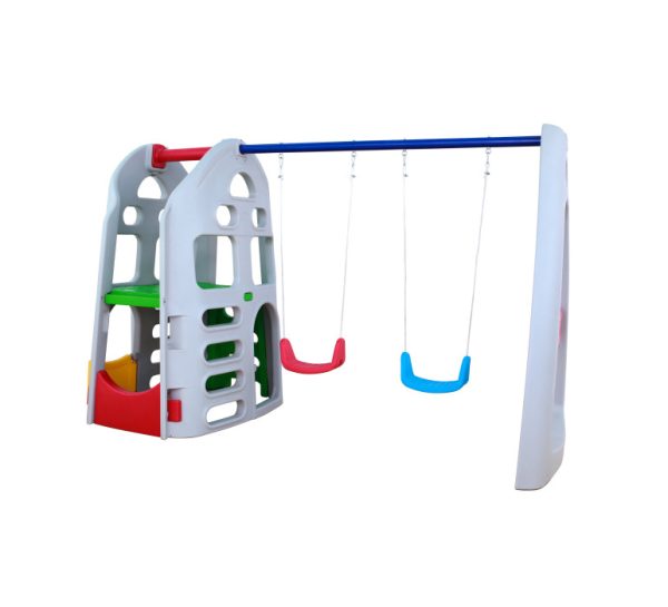 Columpio-resbaladera para niños - Imagen 2