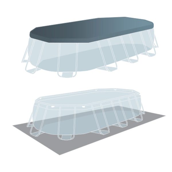Piscina Ovalada Prism Frame 503x274x122 Intex - Imagen 6