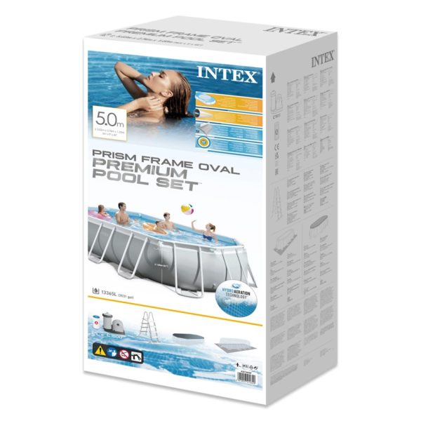 Piscina Ovalada Prism Frame 503x274x122 Intex - Imagen 7
