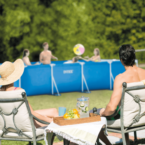 Piscina Armable Rectangular con Filtro 450x220x84cm Intex - Imagen 3