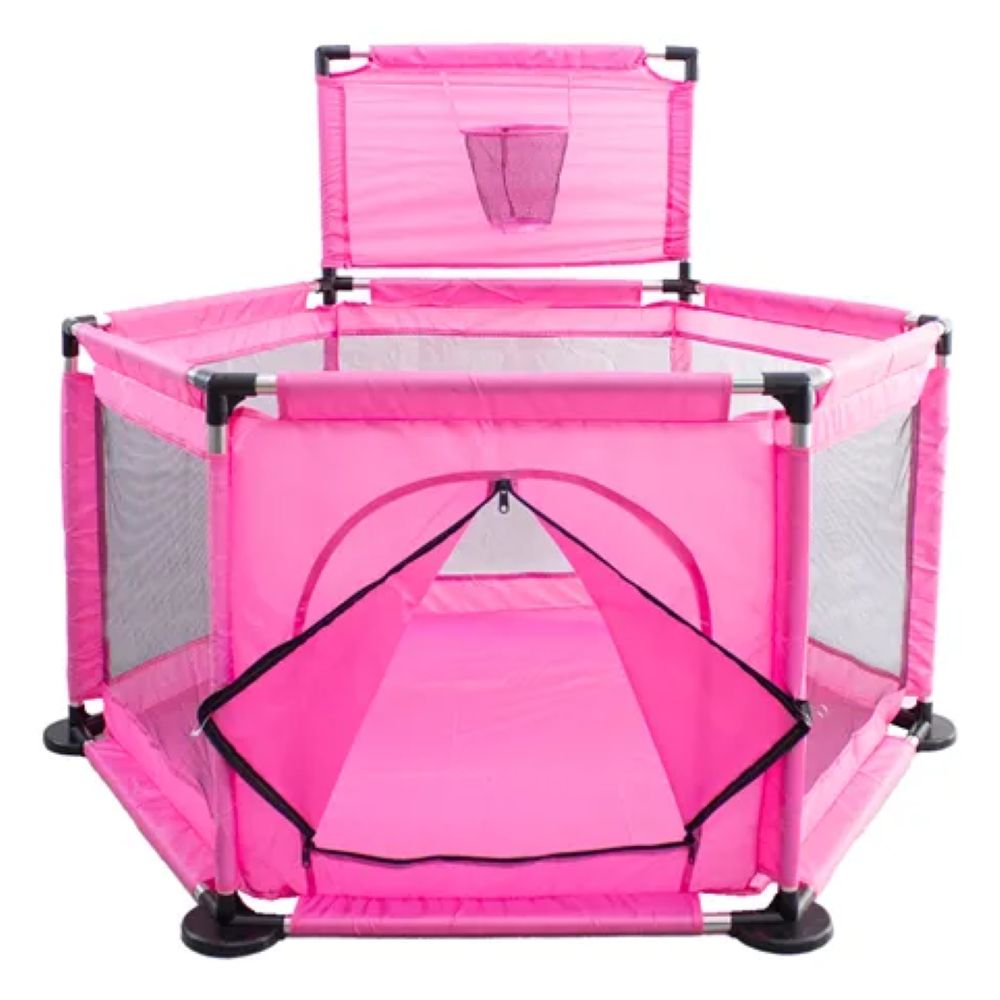 Corral Infantil Bebes Color Rosado - Imagen 3