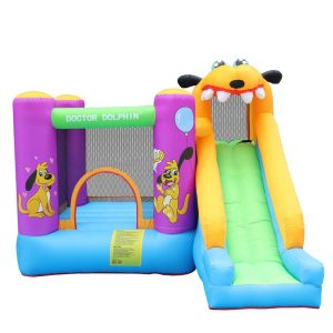 Saltarín Inflable con Tobogán 280x210x270 cm