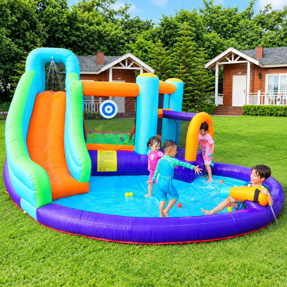Tobogán Acuático Inflable AirMyFun para niños - Imagen 5