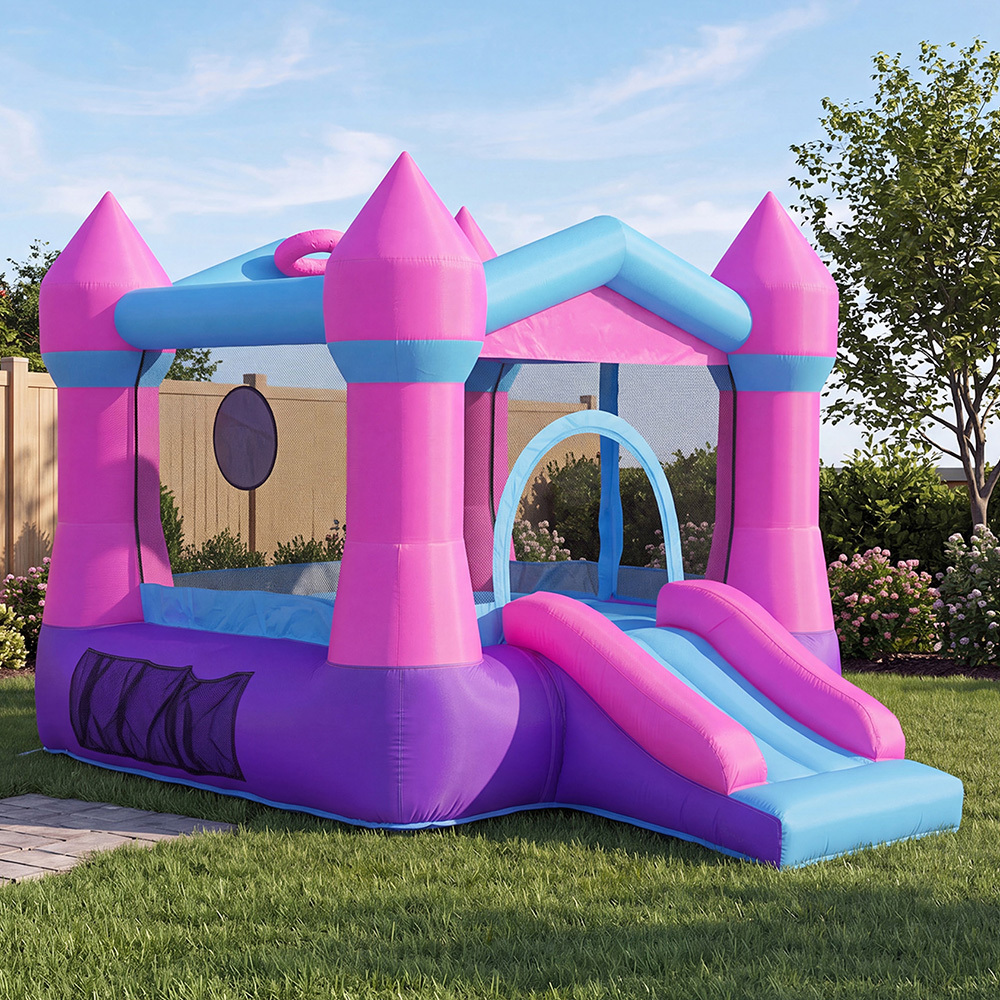 Castillo Inflable con Tobogán para niños - Imagen 6