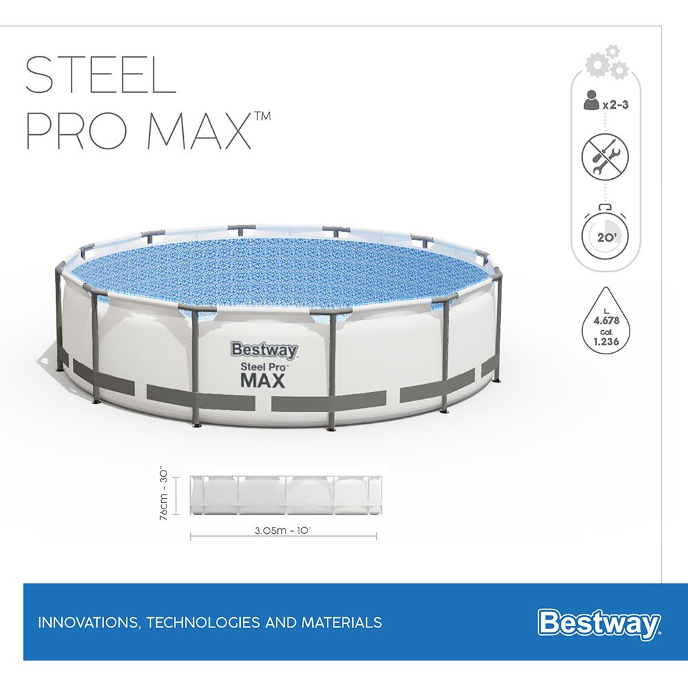 Piscina Armable 305x76cm Bestway - Imagen 5
