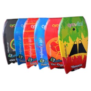 Bodyboard de 42" con diseño Gravital