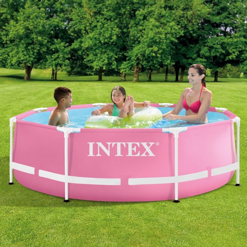 Piscina Armable Redonda 244x76cm Intex - Imagen 2